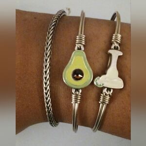 Luca and Danni Bangle Bracelet Set